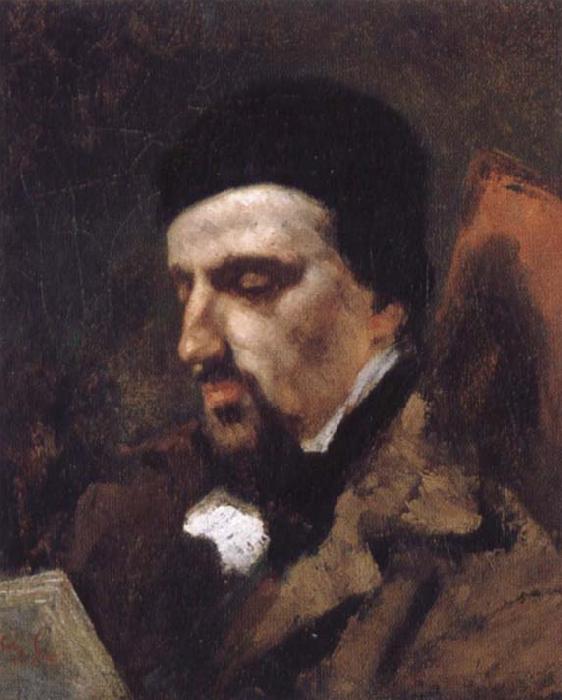 Gustave Courbet Portrait of Urbain Cuenot oil painting image